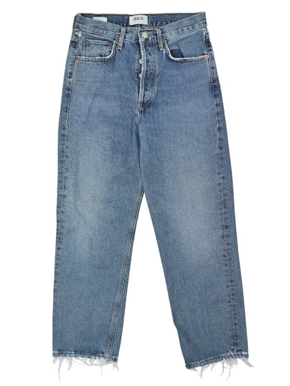 AGOLDE 90's Crop Jeans A173C-1206 in Blue